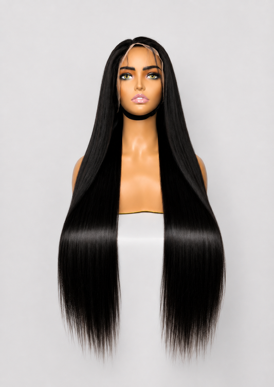 Tier 2 - 13x6 HD Frontal Wig 1B - Premium Virgin Hair