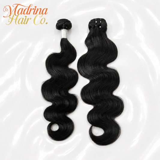 Natural Virgin Hair 3-Bundle Set — Virgin Luxe (Tier 2)